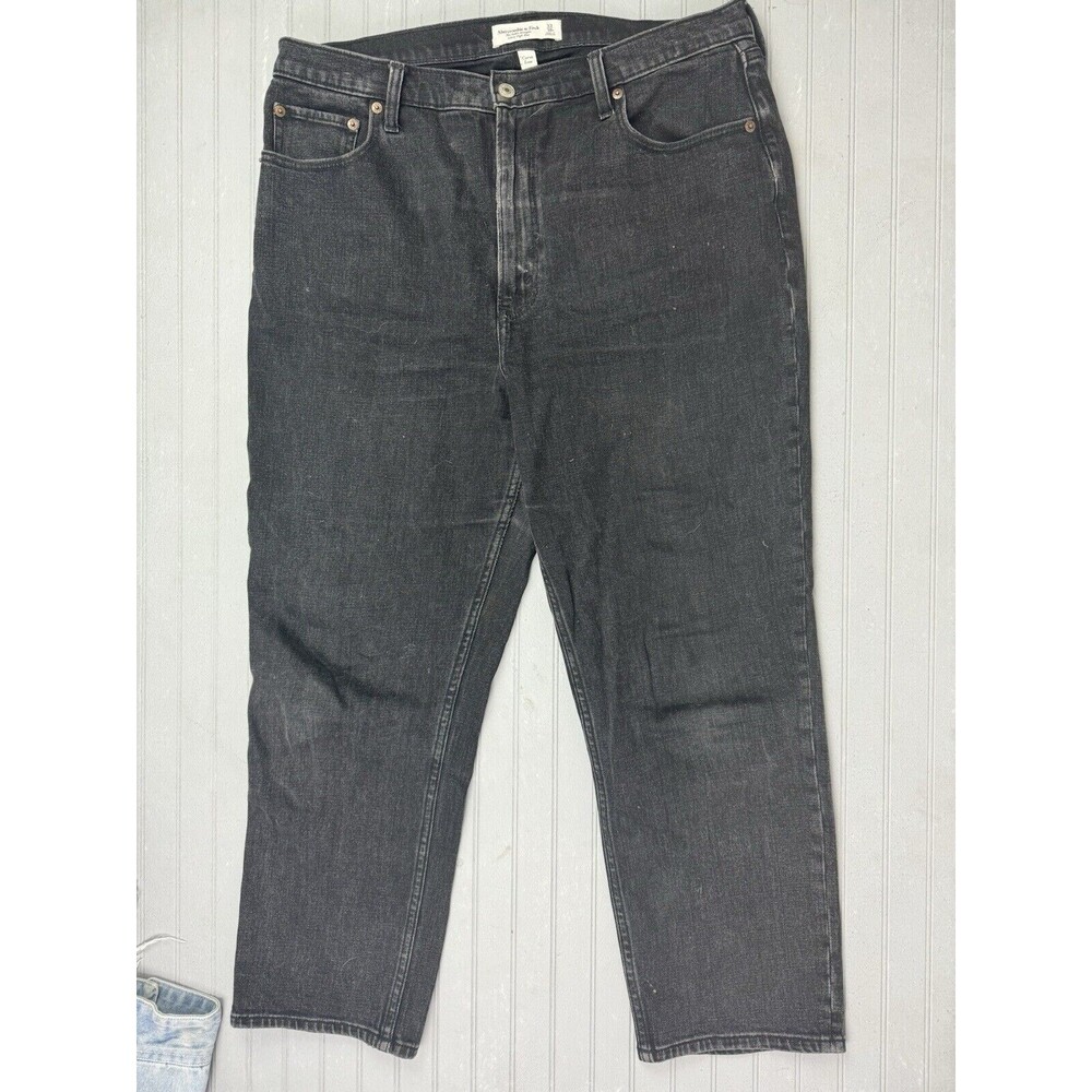 Abercrombie & Fitch Size 33 16 Women Jeans Curve Love The Ankle Straight Hi Rise